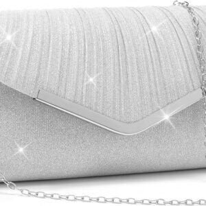 Evening Bag Clutch Purses for Women Ladies Sparkling Party Handbags Crossbody Sh